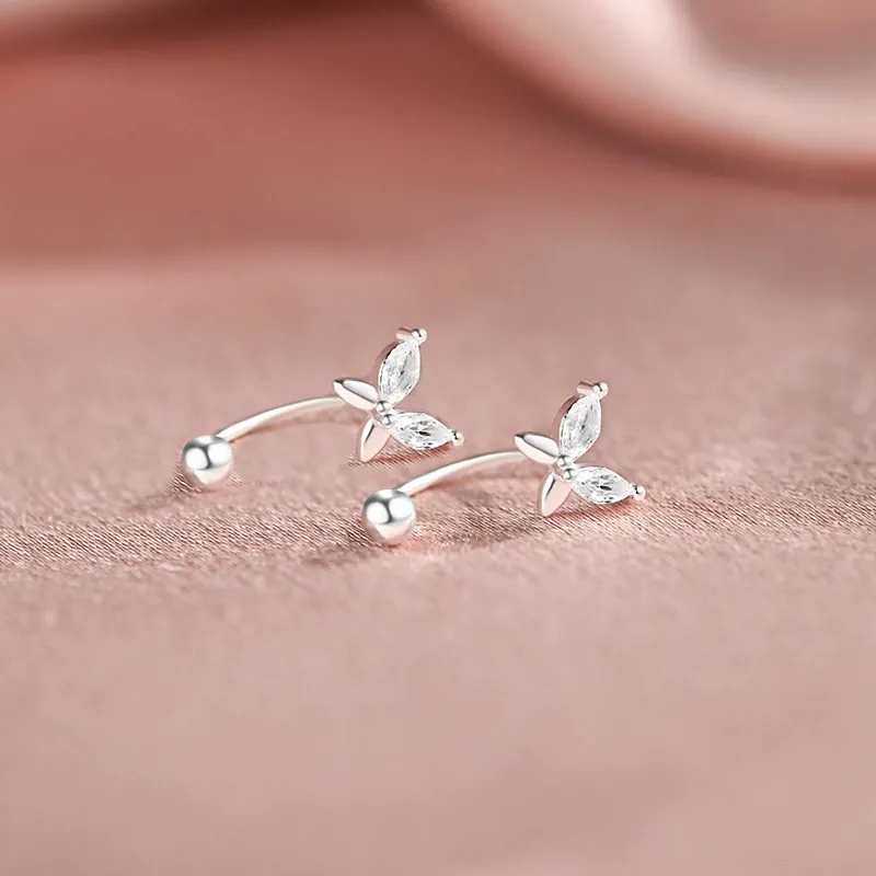 NVBBK Sterling Silver Earrings Women's-1