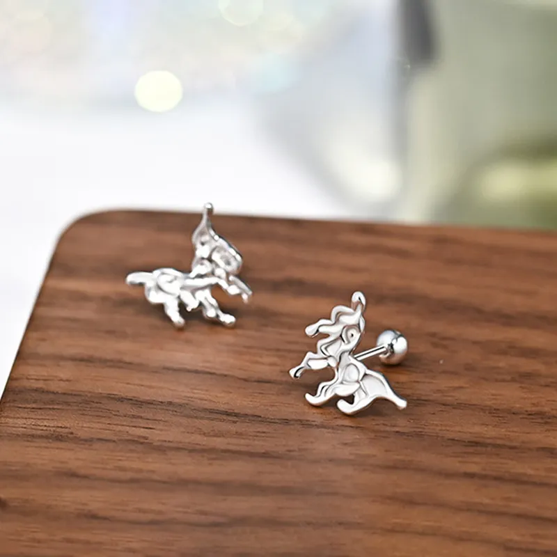 NVBBK Stud Earrings 999 Fine Silver Women's-3