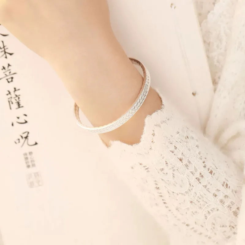 NVBBK Sterling Silver Bangles Women's-4