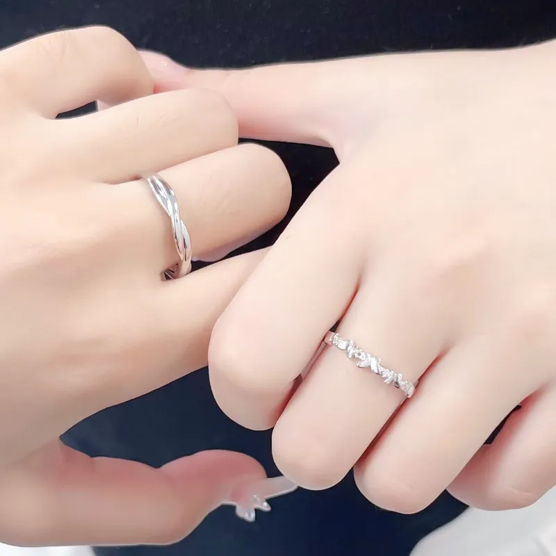 NVBBK Sterling Silver Rings Unisex-3