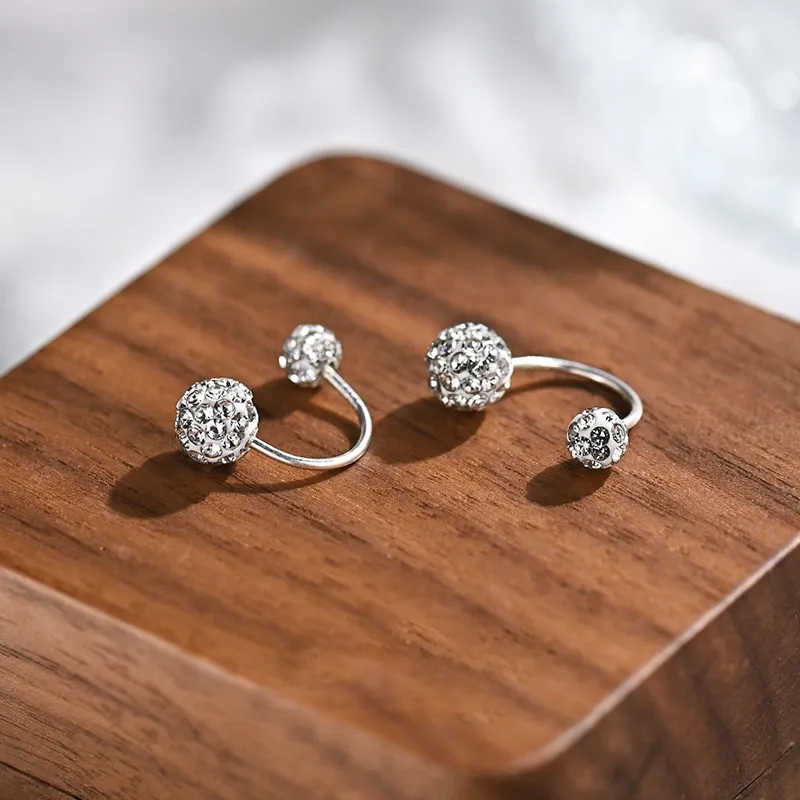NVBBK Sterling Silver Earrings Women's-1