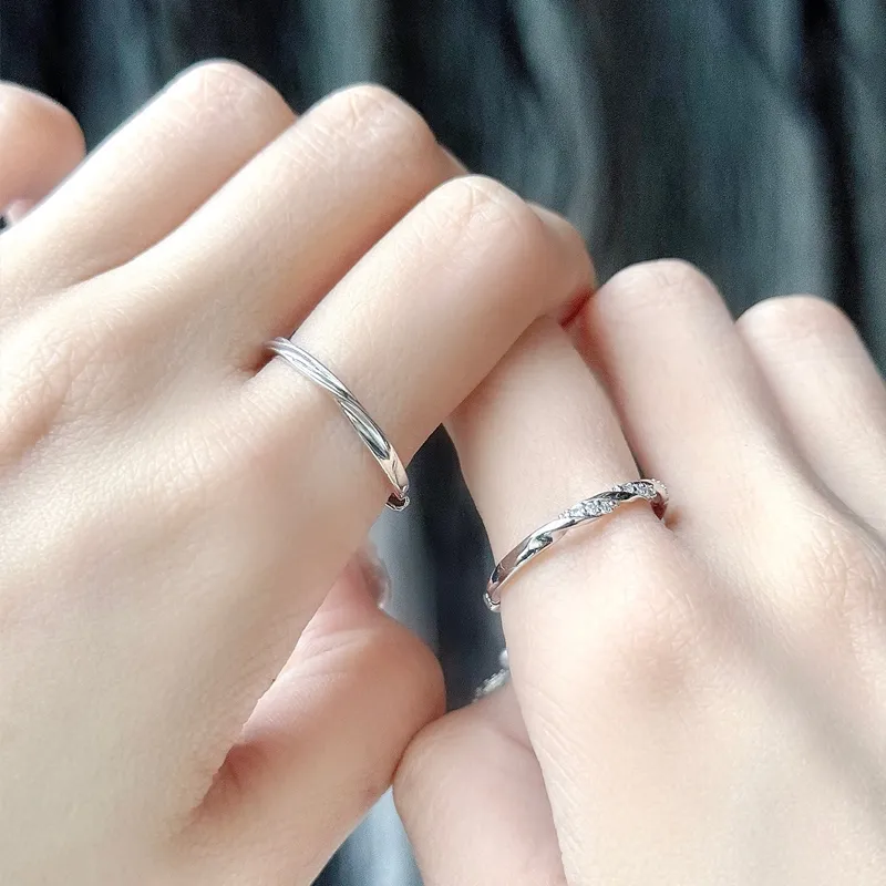 NVBBK Sterling Silver Rings Unisex-2