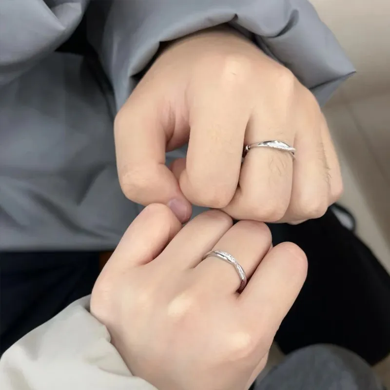 NVBBK Sterling Silver Rings Unisex-3