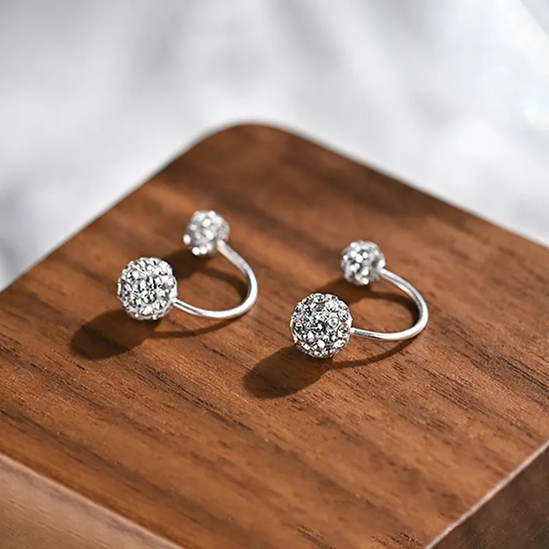 NVBBK Sterling Silver Earrings Women's-3