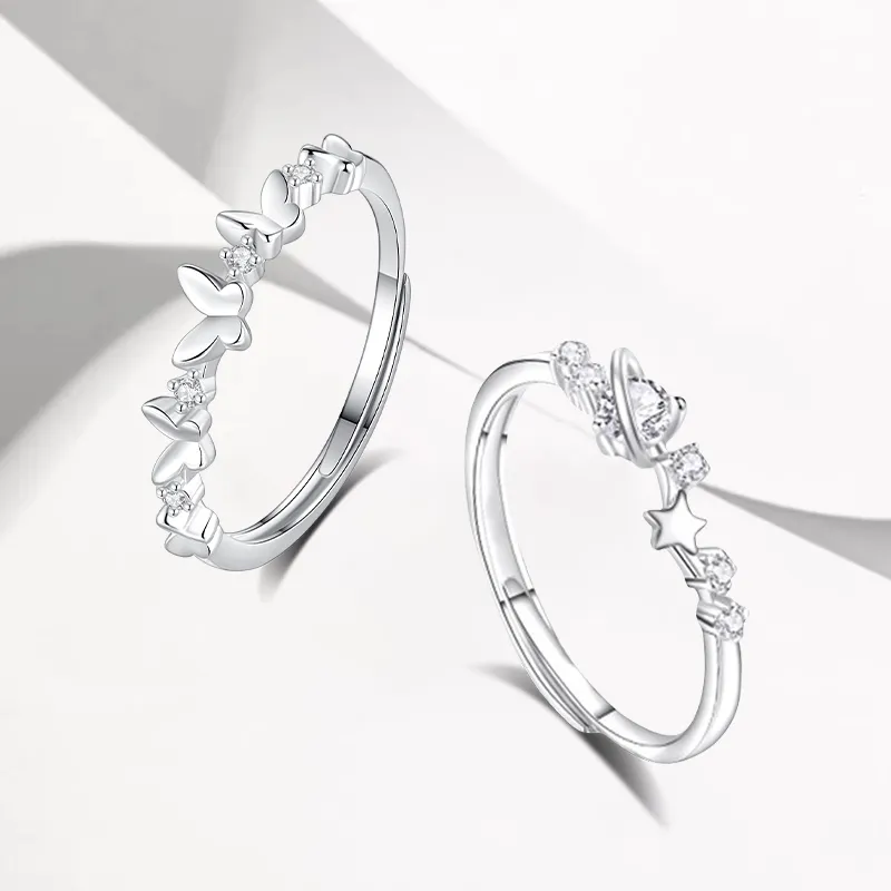 NVBBK 999 Fine Silver Rings Women's-1