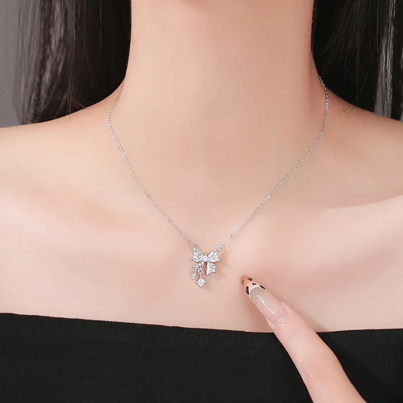 NVBBK 999 Fine Silver Necklaces Women's-4