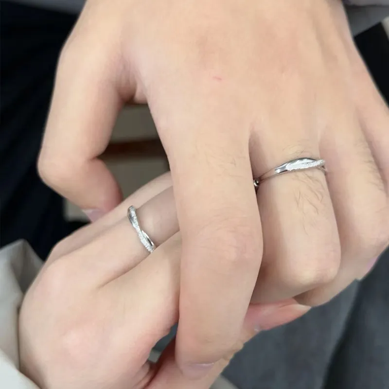 NVBBK Sterling Silver Rings Unisex-2