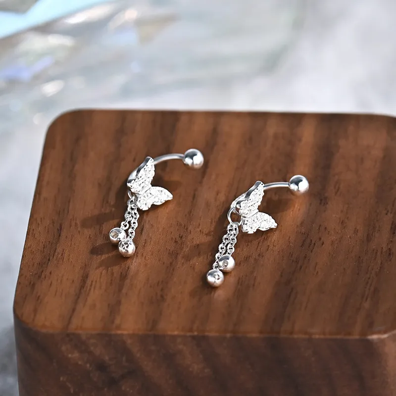 NVBBK Sterling Silver Earrings Women's-2