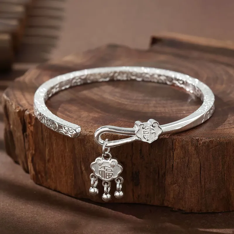 NVBBK 999 Fine Silver Bangles Women's-2