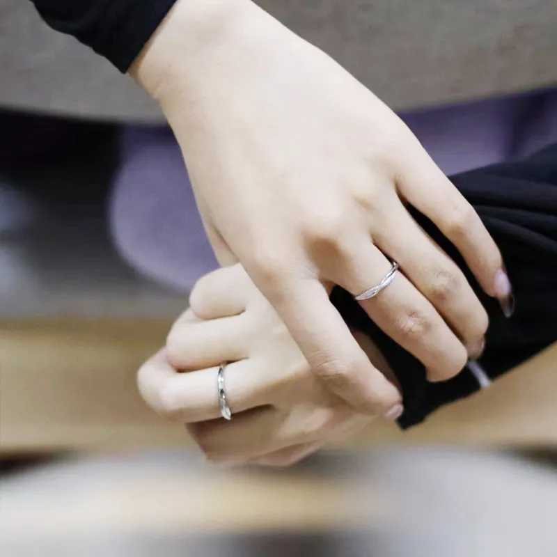 NVBBK Sterling Silver Rings Unisex-4