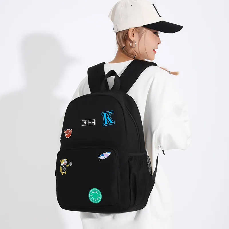 MOK Oxford Backpack Women's Black-6