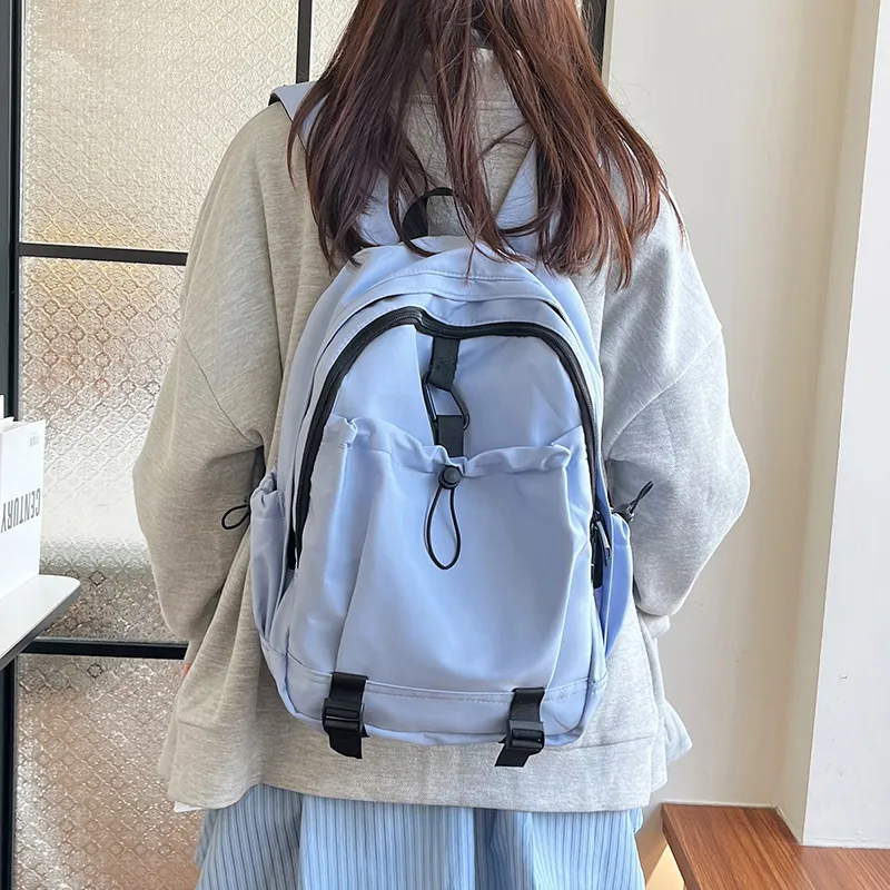 MOK Nylon Backpack Regular Unisex Multicolor-17