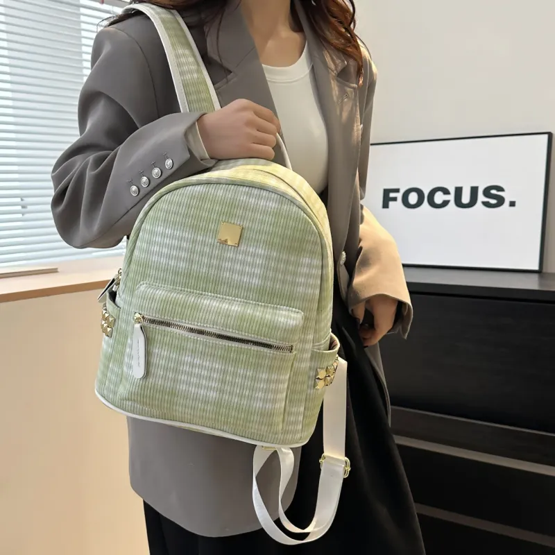 MOK PU Backpack Regular Women's Multicolor-16