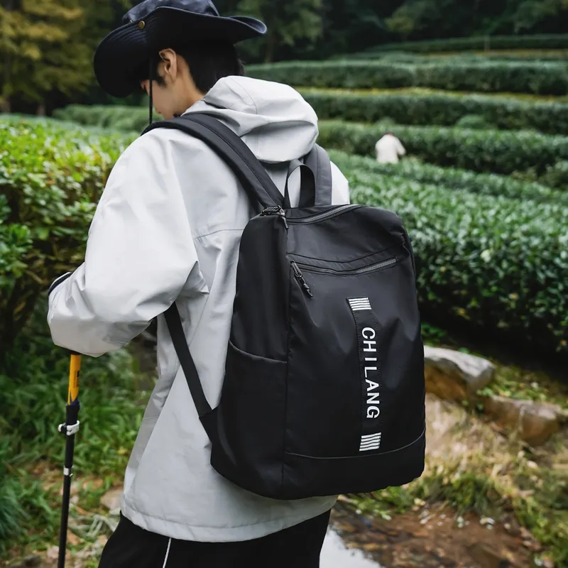 MOK Nylon Backpack Regular Unisex Multicolor-3