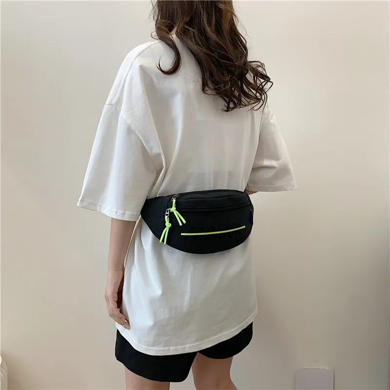 MOK Canvas Bag Sling Bag Regular Unisex White/Gray/Black/Yellow-10