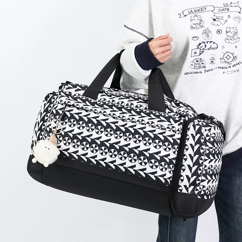 MOK Oxford Gym Bag Large Size Unisex Multicolor-2