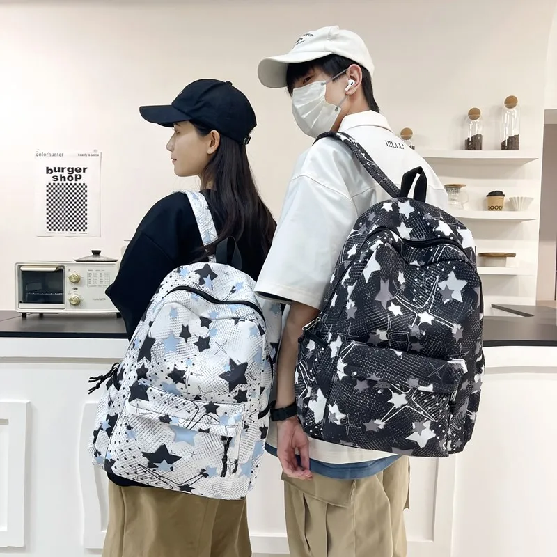 MOK Nylon Backpack Unisex Multicolor-28