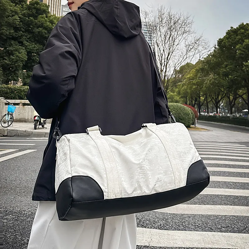 MOK Membrana Dermalis Travel Bag Unisex White/Gray/Black/Pink-4