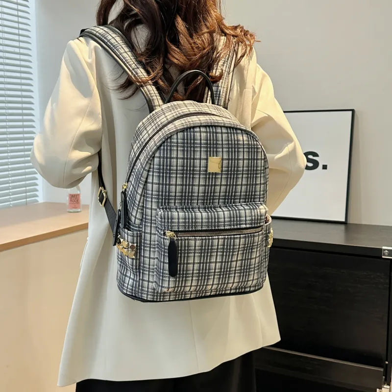 MOK PU Backpack Regular Women's Multicolor-12