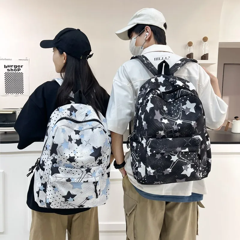 MOK Nylon Backpack Unisex Multicolor-27