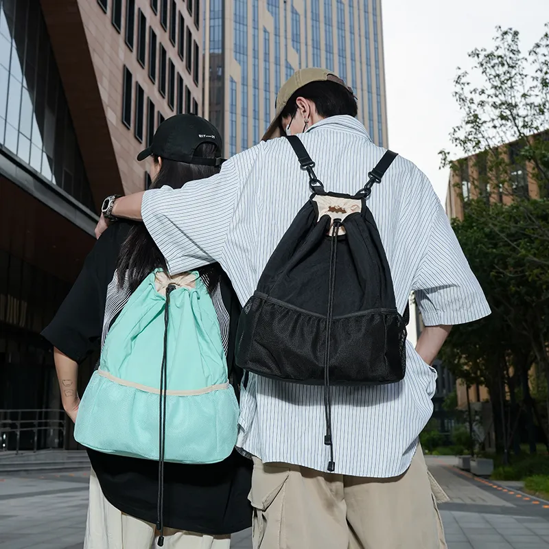 MOK Washed Cloth Backpack Unisex-6