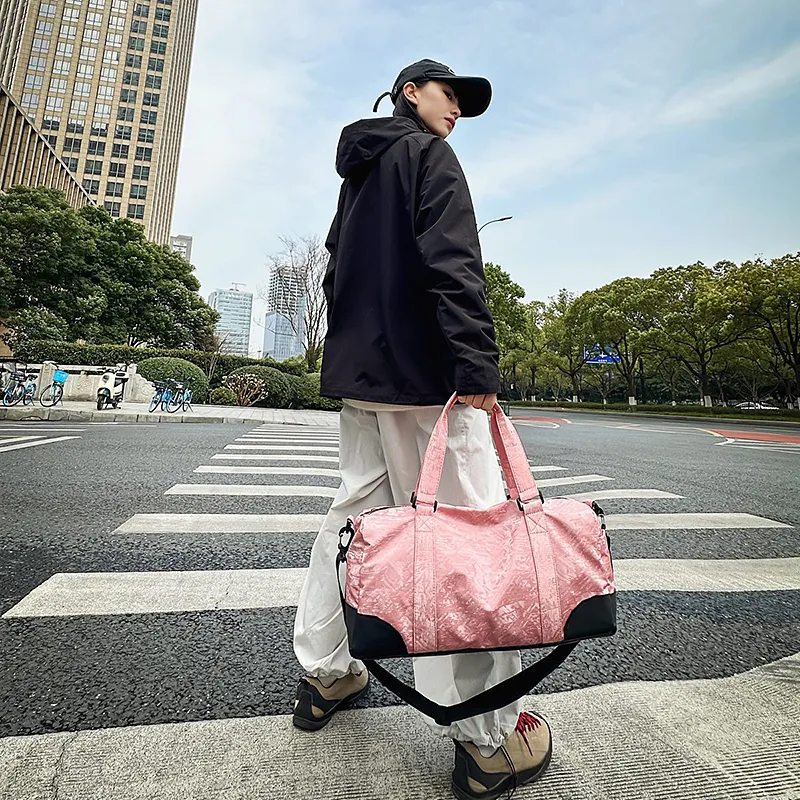 MOK Membrana Dermalis Travel Bag Unisex White/Gray/Black/Pink-12