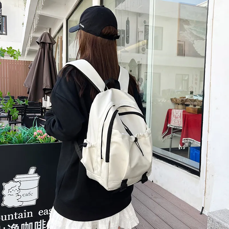 MOK Nylon Backpack Regular Unisex Multicolor-4