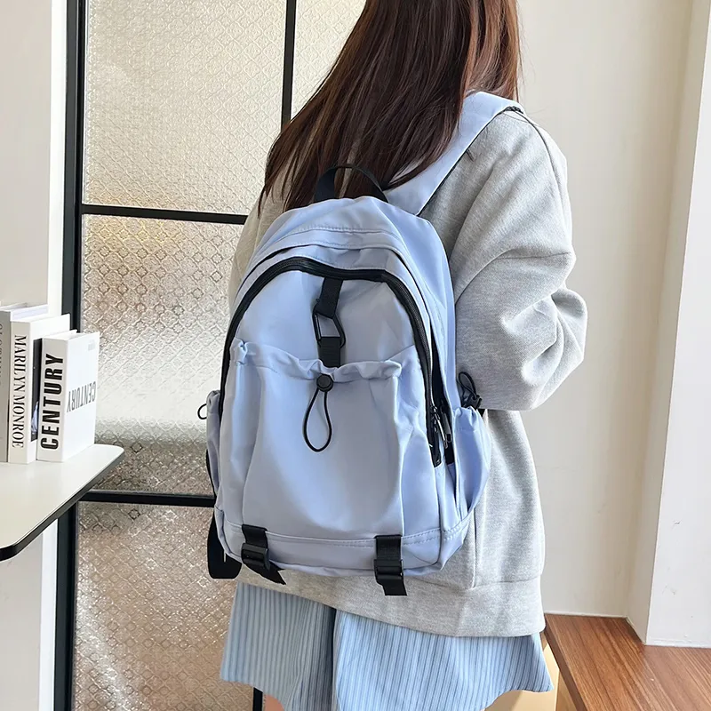MOK Nylon Backpack Regular Unisex Multicolor-15