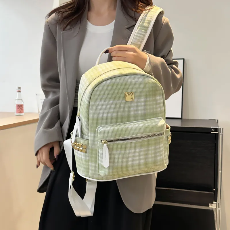 MOK PU Backpack Regular Women's Multicolor-18