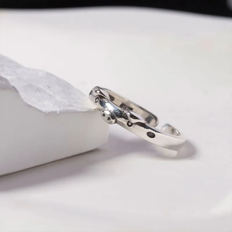 7IN 925 Sterling Silver Rings Unisex-1