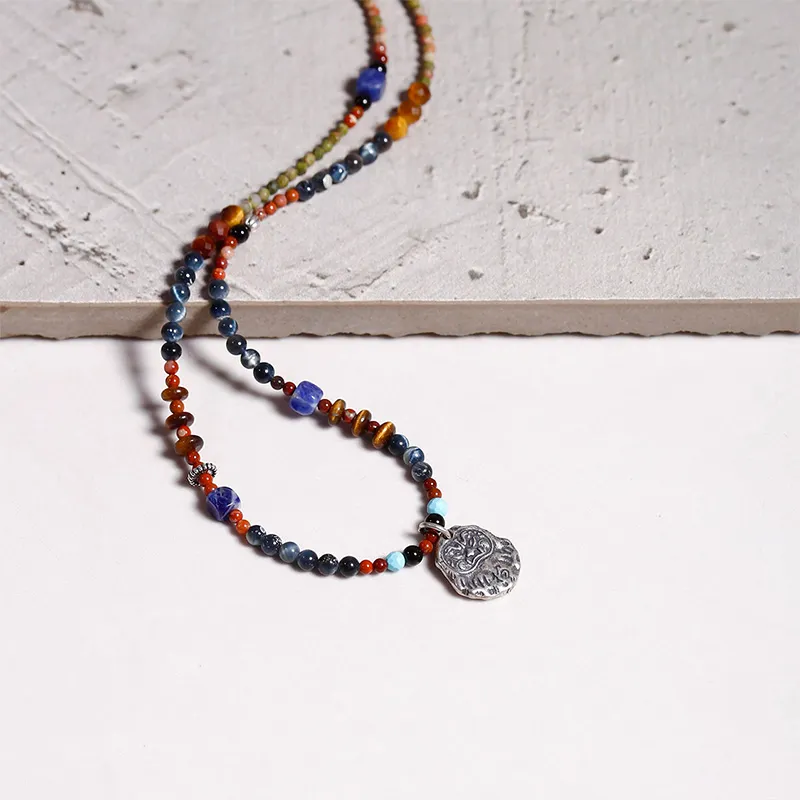 7IN 925 Sterling Silver Necklaces Unisex-1