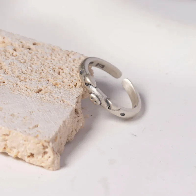7IN 925 Sterling Silver Rings Unisex-5