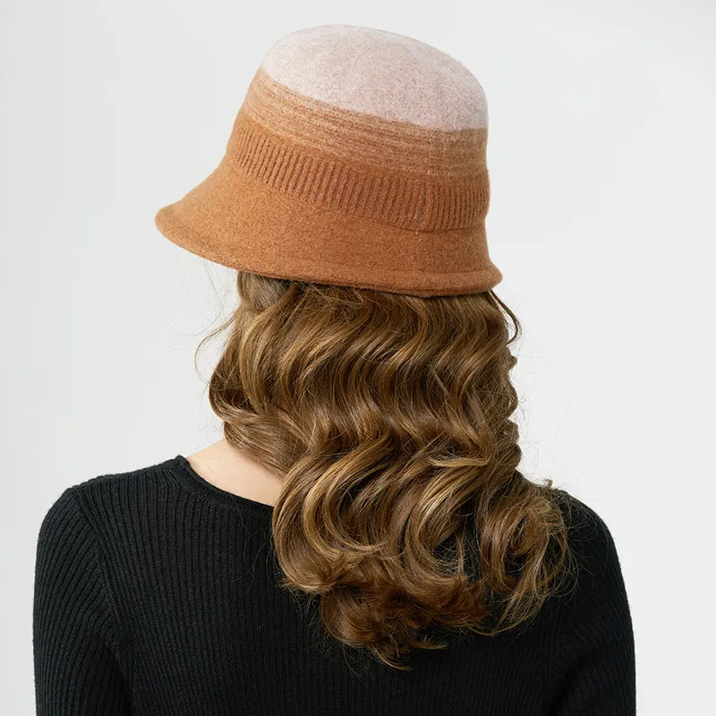 MARJAKURKI Wool Beanie Atmosphere Advanced Greeting Card Shopping Bag Bucket Hat Unisex-1