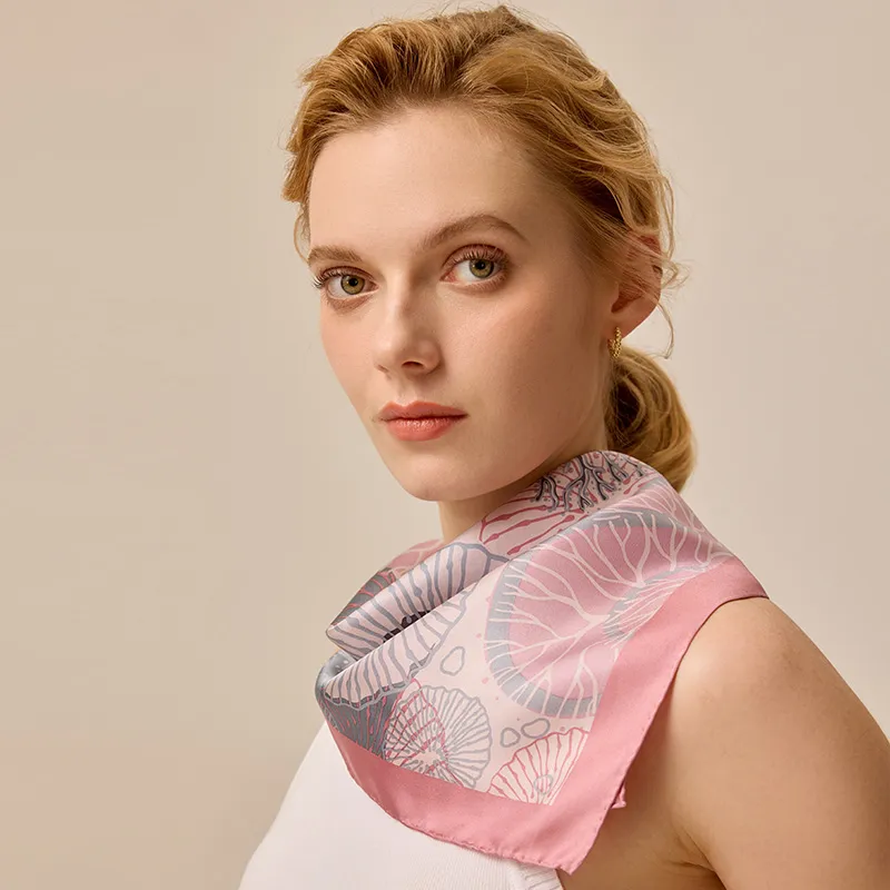 MARJAKURKI Silk Scarves Women's-1