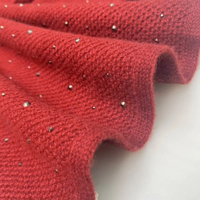 MARJAKURKI Knit Scarf Stud Unisex-8