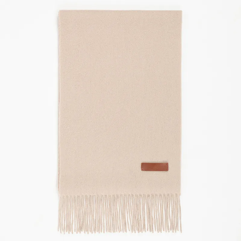 MARJAKURKI Red Scarf Atmosphere Advanced Plains Singing Greeting Card Elegance Unisex-8