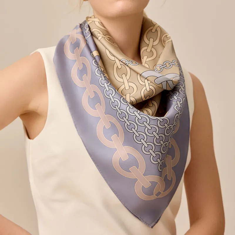 MARJAKURKI Silk Scarves Women's-3