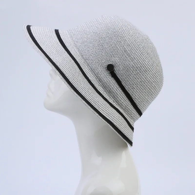 MARJAKURKI Cellulose Material Bucket Hats Women's-3