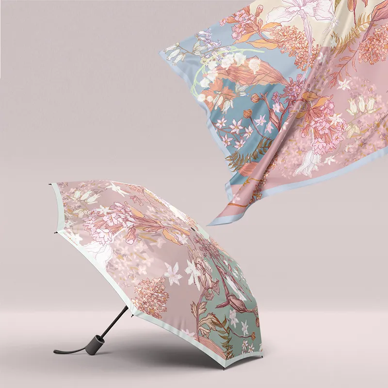 MARJAKURKI Silk Scarves Women's-4