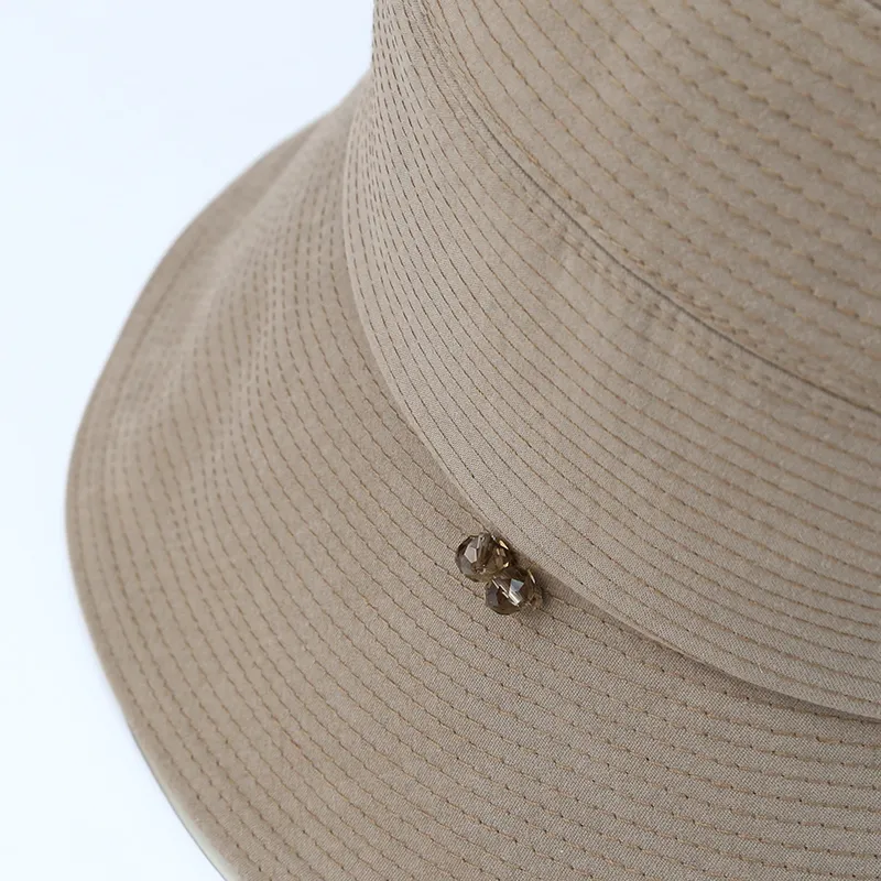 MARJAKURKI Cotton Bucket Hat And Light Dust Women's-2