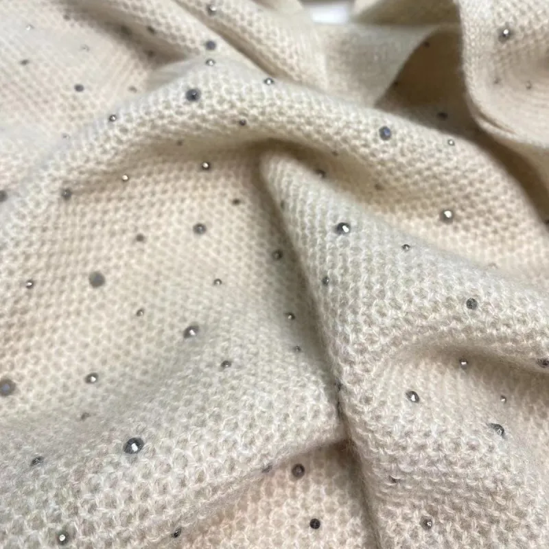 MARJAKURKI Knit Scarf Stud Unisex-15