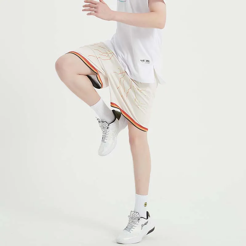 TIP OFF Casual Shorts Unisex Beige-3