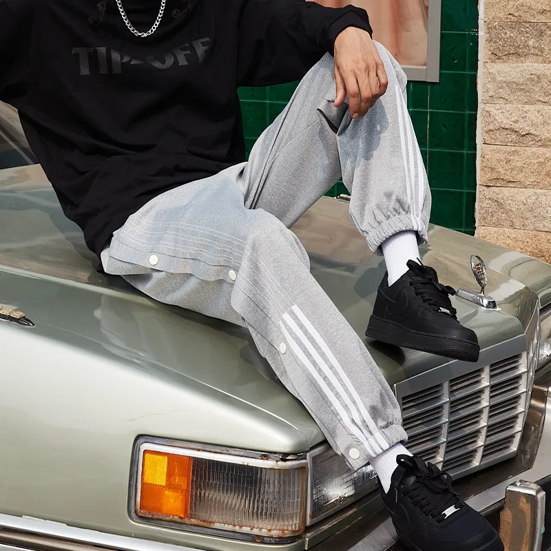 TIP OFF Knitted Sports Pants Unisex-5