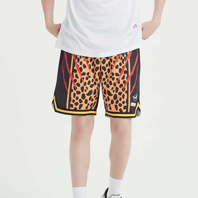 TIP OFF Casual Shorts Unisex Black-3