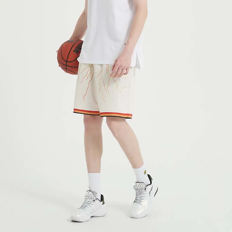 TIP OFF Casual Shorts Unisex Beige-6