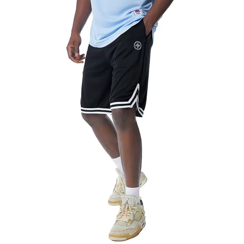 TIP OFF Casual Shorts Unisex Black-4