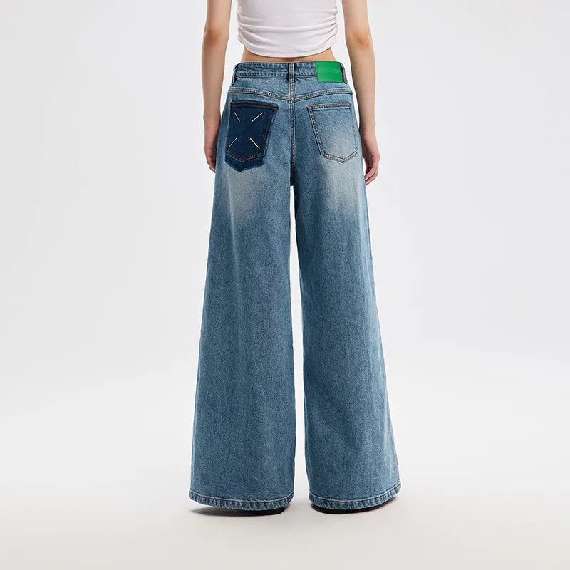 GREEN BELT Jeans Women's Sky Blue-2