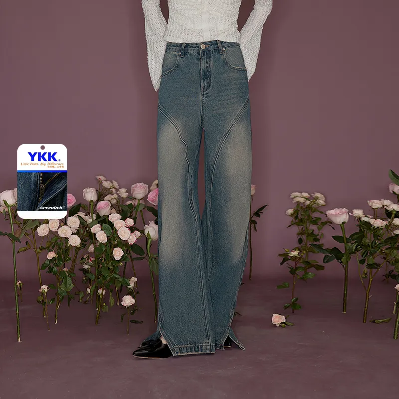 GREEN BELT Jeans Women's Blue-2