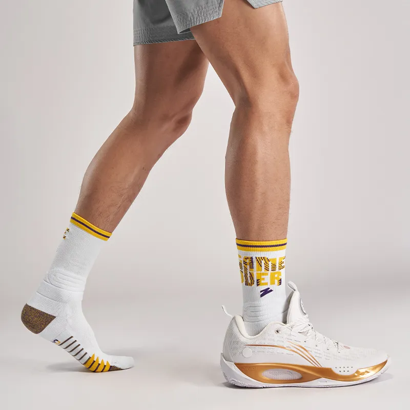 UZIS Basketball Socks Unisex 2 Pack-2