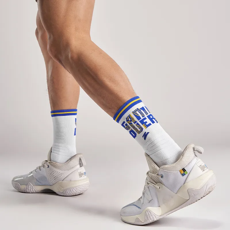 UZIS Basketball Socks Unisex 2 Pack-8